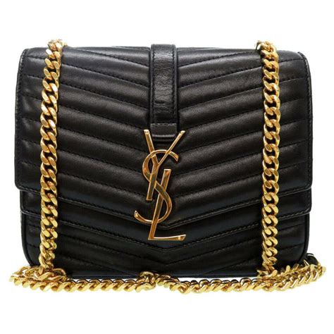 petit sac yves saint laurent noir|saint laurent sac du jour.